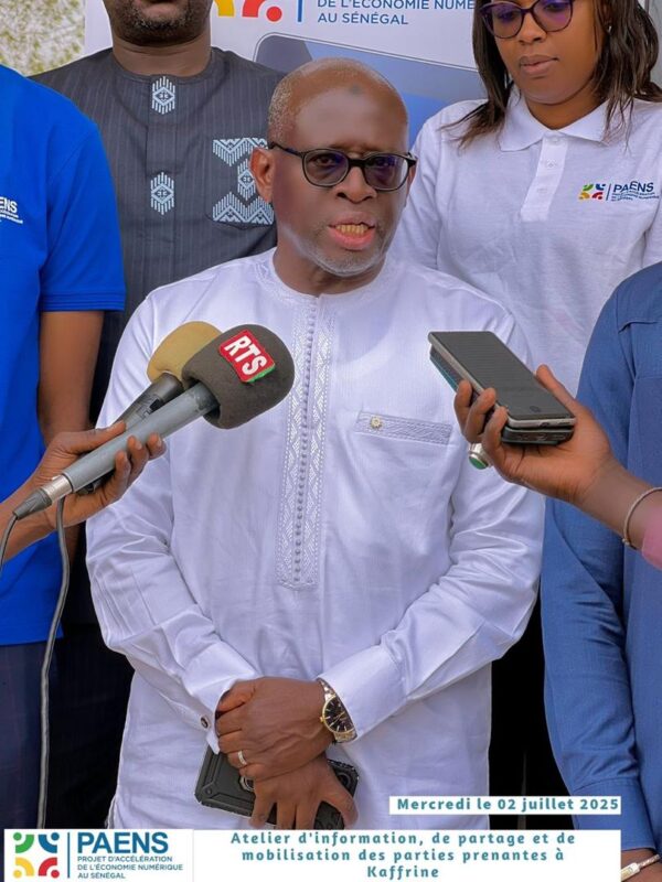 Le PAENS lance l’accélération numérique à Kaffrine